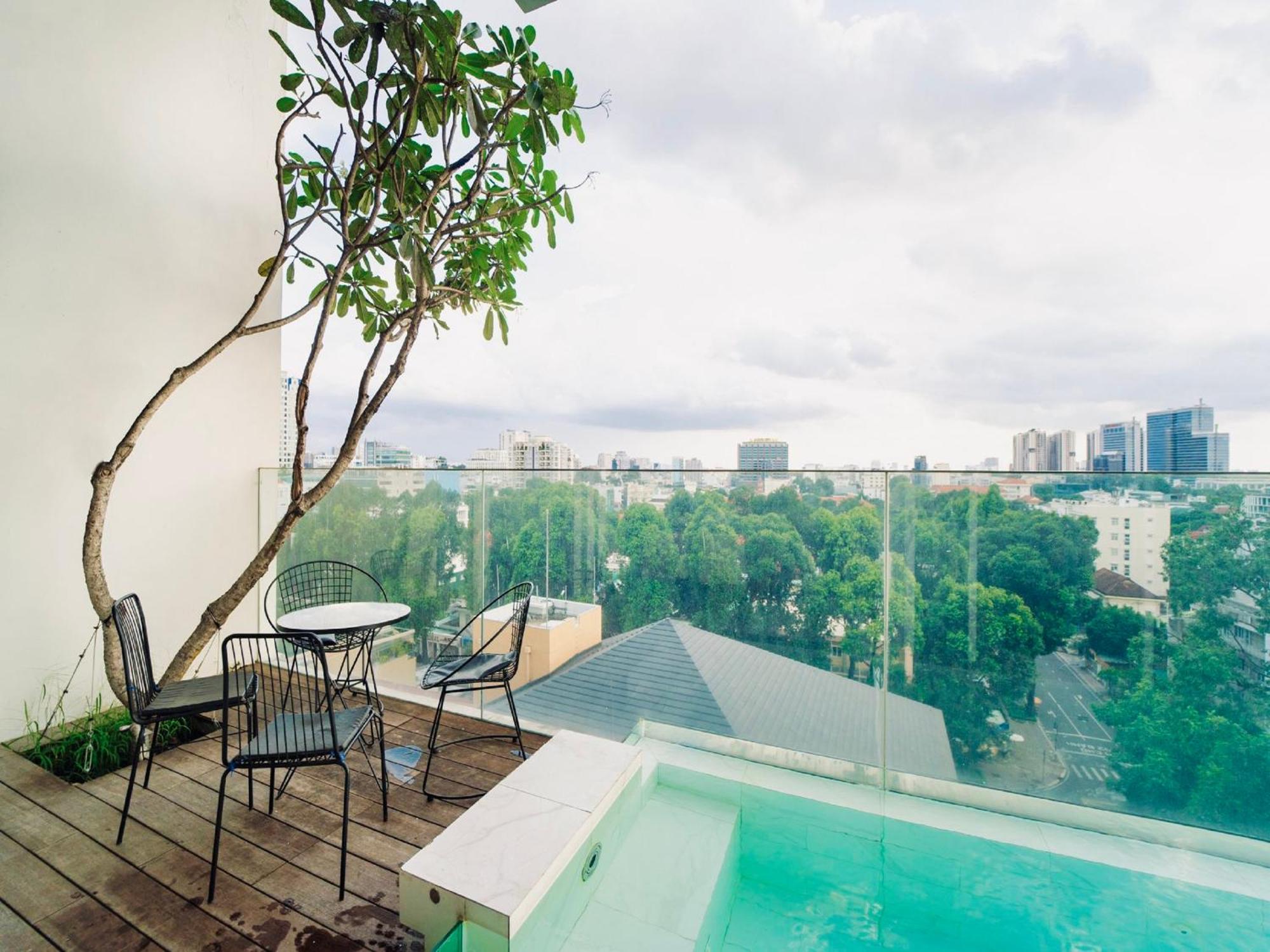 Serenity Saigon Sky Villas - Free One Way Airport Shuttle Ho Şi Min Dış mekan fotoğraf