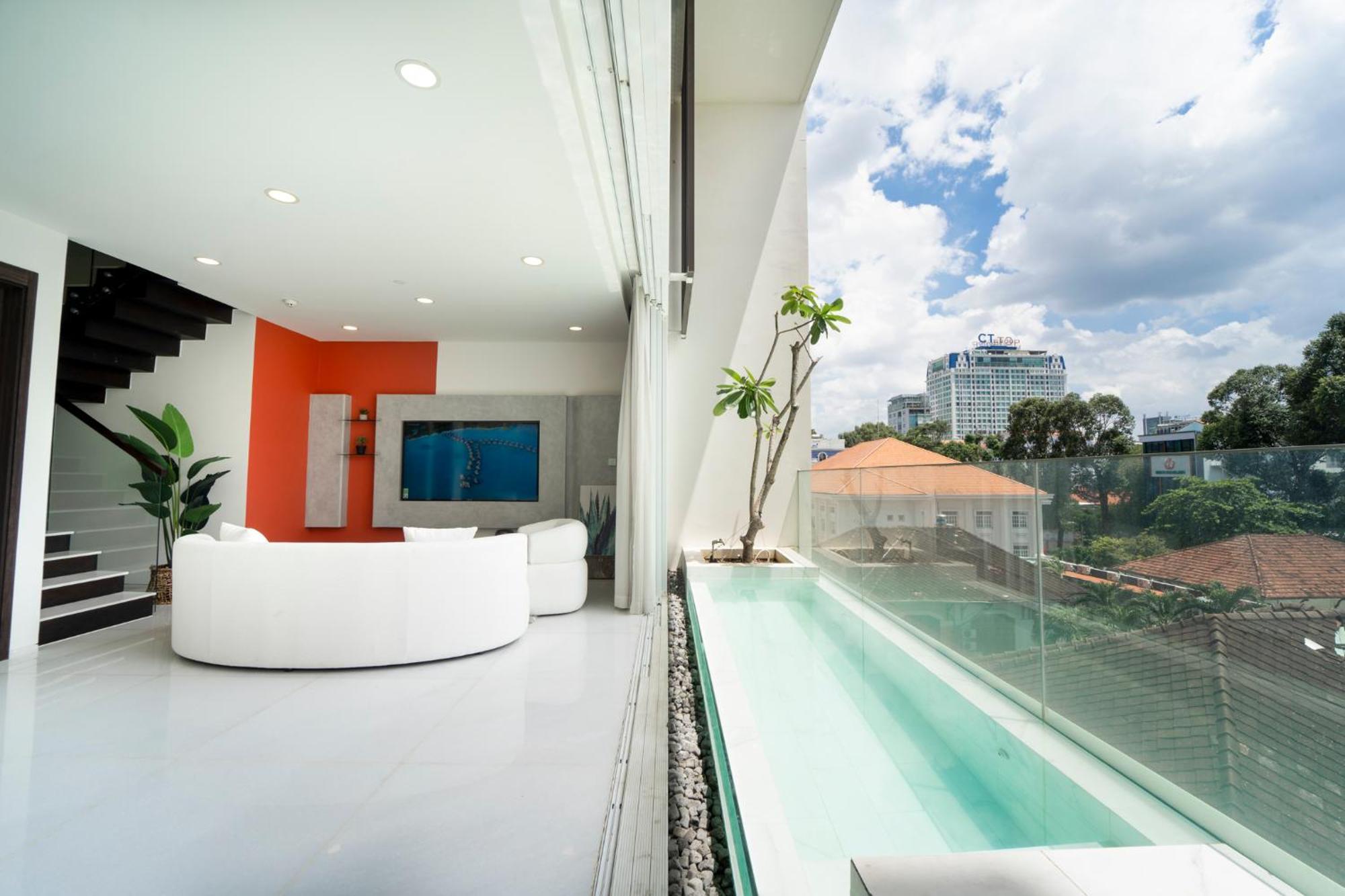 Serenity Saigon Sky Villas - Free One Way Airport Shuttle Ho Şi Min Dış mekan fotoğraf