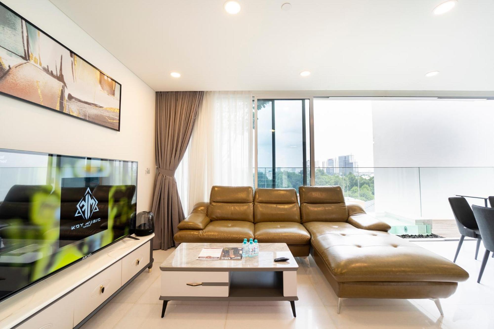 Serenity Saigon Sky Villas - Free One Way Airport Shuttle Ho Şi Min Dış mekan fotoğraf
